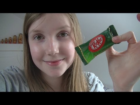 ASMR: japanese candy unboxing