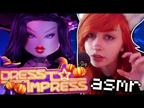 roblox dress to impress asmr | new halloween update!