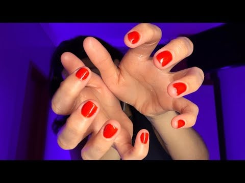 Asmr Massagem Cerebral + hand movements. #asmr #massagetherapy 