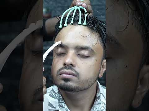 Divine De-Stress: Multi-Tool Head & Ear ASMR Massage for Deep Sleep & Relaxation #shorts