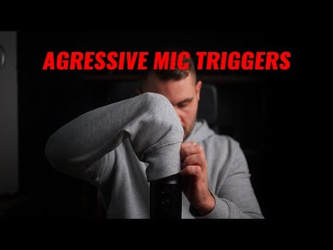 AGRESSIVE ASMR 🔴 MIC TRIGGERS