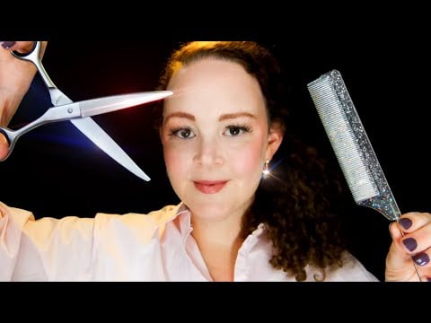 ASMR HAIRCUT and Massage | Soft Spoken, Personal Attention