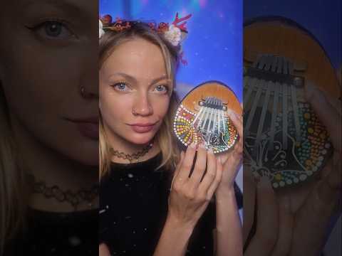 I wish u a Merry Christmas ✨ #asmr #sound #kalimba