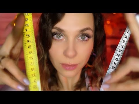 ASMR Measuring YOU & Sketching You ✍️ Close Up Personal Attention & Whispers Roleplay