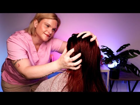 A Real Person ASMR Face, Scalp, Neck & Shoulder Massage: Unintentional!