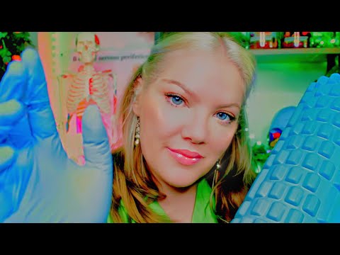 ASMR Cinematic Chiropractic Adjustment | Cracking, Massage, Kinesio Taping, Chiropractor Roleplay