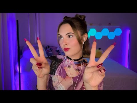 ASMR | My Full Press On Nail Collection 🎀💓💅🏼🫧 (hand movements, nail tapping, whispered…)