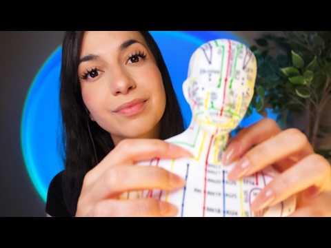 ASMR Acupuncture Doll Massage 💆 Tapping, Scratching & Gripping