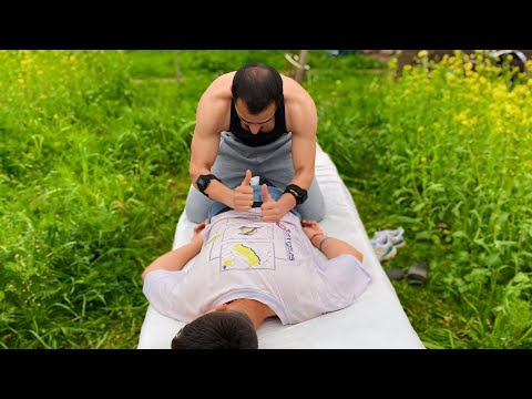 Asmr Massage - Head,Neck,Shoulder,Leg (with Nature Sounds)