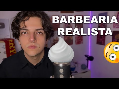 ASMR A Barbearia Mais Realista De Todos Os Tempos💈✂️