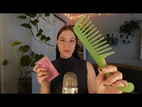 ASMR Tingly Hair Play, Spa & Personal Attention For DEEP Sleep 💕 [Rainy & Delay Versions]