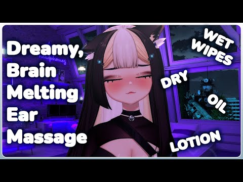 Dreamy Rubbies, 4 types of Ear Massage to Melt you (No Talking) | ASMR