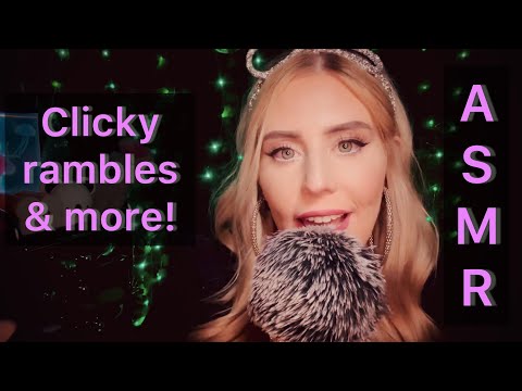 ASMR ❄️ CLICKY whisper rambles, plucking, energy rain, tapped etc. for 100% TINGLES guaranteed 🫠