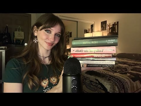 ASMR Books I’ve Read Recently (Book Tapping, Page Turning, Whispered Rambles)