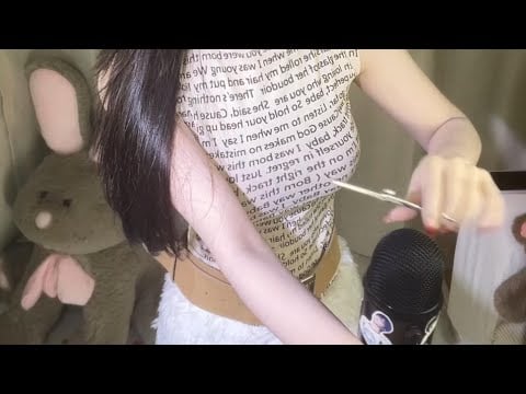 Ear Massage + Mic Scratching + Mouth Sounds ASMR | Sleep Triggers