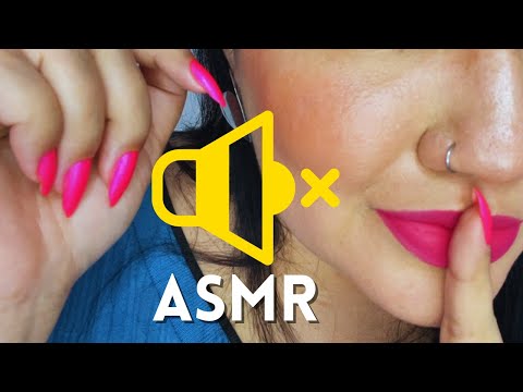 ASMR⚠️Inaudível! Com sussurros e sons de boca