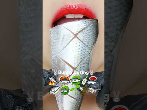 ASMR 🐟 RAW FISH EATING SOUND ⚡️(Sped UP MUKBANG)