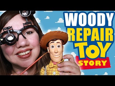 ASMR Woody REPAIR Toy Story RoIePIay ( Soft Spoken )