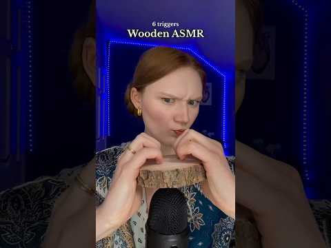 Wooden ASMR🪵🧩🪤🍾 #beepowerasmr #asmr #asmrtapping#woodasmr