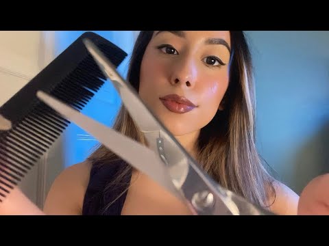 ASMR Haircut Role Play (Personal Attention) Hair Salon ✂️