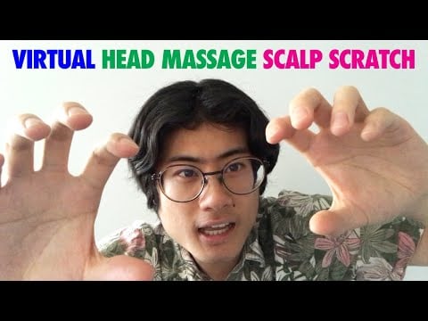 VIRTUAL GUIDED AGGRESSIVE HEAD MASSAGE SCALP SCRATCH | YamASMR
