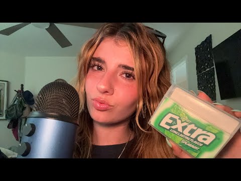 [ASMR] 1 Hour of Rambling+Gum Chewing 