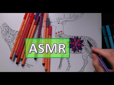 [ASMR] Coloriage ASMR pour dormir - Relax et blabla