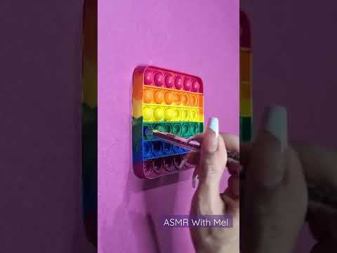 ASMR Stress Relief Popit #asmr #short #shorts #youtubeshort #stressrelief #satisfying #asmrsounds