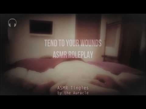 [ASMR] ★ Tend to your wounds Comfort Roleplay ★ [Close whispers] [personal attention][binaural][F4A]