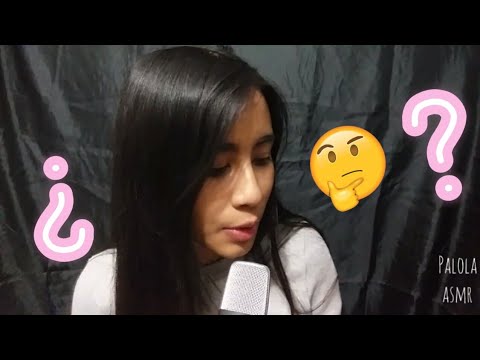 ASMR En Español- Respondiendo sus preguntas❣ [susurrando]