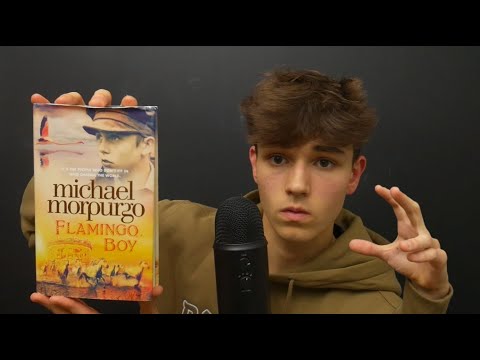 Relaxing Reading + Page Turning ASMR (soft spoken)