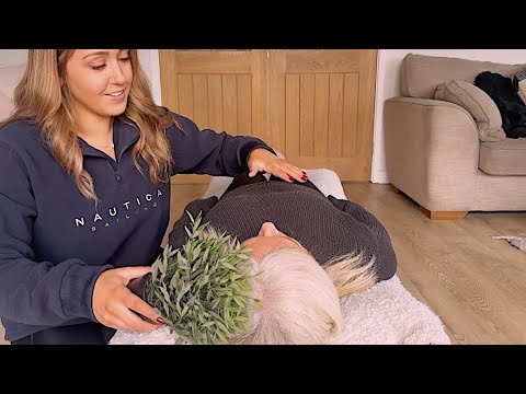 ASMR Real Person Reiki Energy Cleanse/Massage Roleplay Lofi