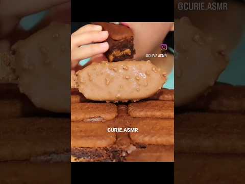 Biscoff Brownie 😍 비스코프 브라우니 #asmr #biscoff #brownie #shorts