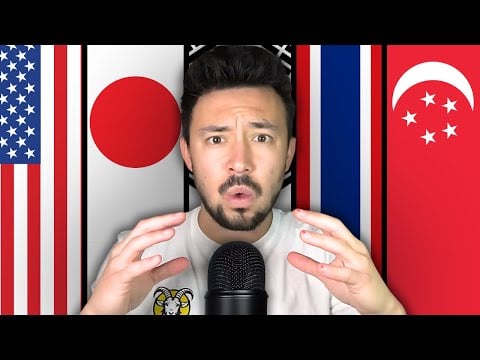 NEW ASMR in 5 Different Countries!