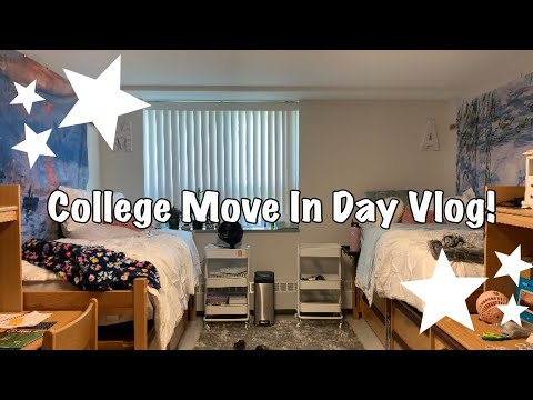 ✨ College Move In Day Vlog! (NOT ASMR)  ✨