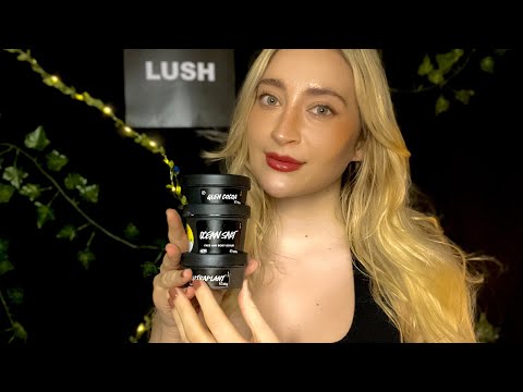 ASMR | The Lush Spa 🌿| Facial, Scrub, Massage, Hair Mask