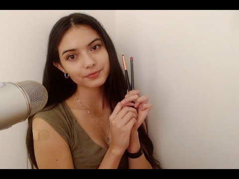 ASMR Air Tracing, Face Drawing, Ramble