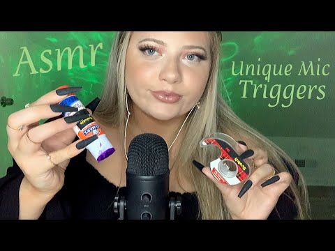 ASMR Popular Triggers on TikTok | Unique Mic Triggers 💚