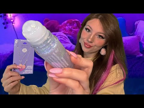 ASMR ✨CLAIRE’S GIRL✨Invites You To A CLAIRES SLEEPOVER🩷 (full makeover)