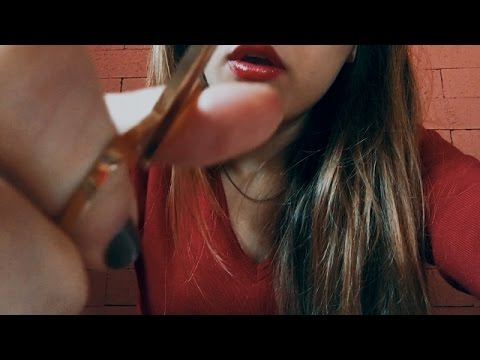 Türkçe ASMR l Saç Kesimi Roleplay I Kafa Masajı