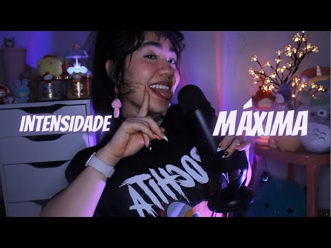 ASMR na SENSIBILIDADE MÁXIMA | SONS de BOCA MOLHADOS (wet mouth sounds)