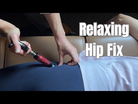 Relaxing Chiropractic ASMR | Full Spine Scan & Left Hip Adjustment