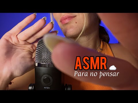 ASMR Para no pensar☁️ Sonidos y Movimientos de Manos 