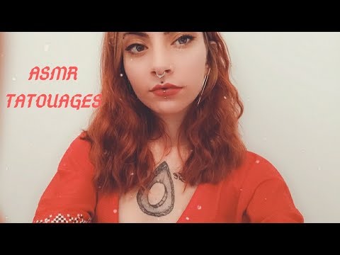 ♥ ASMR FRANÇAIS | MES TATOUAGES | PRÉSENTATION  ♥