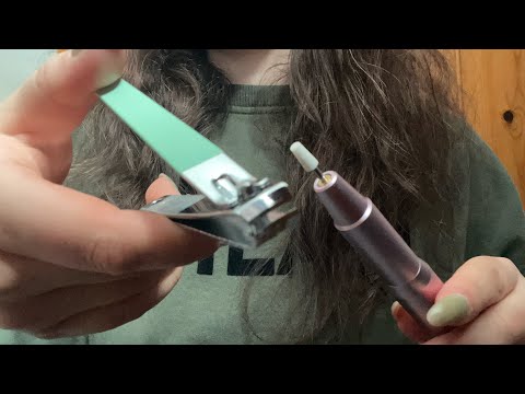 ASMR nail salon roleplay💅realistic sounds🌸 no talking 