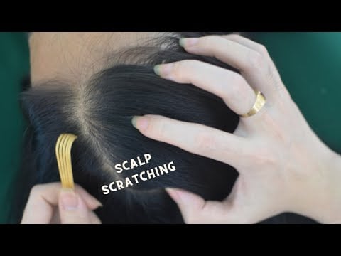 ASMR Aggressive Scalp Scratching, Hair Tingling With Sounds Of Breathing, Snoring For Anxiety Relief