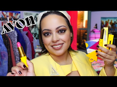 ASMR| 90s AVON Mom Does Your Makeup and Styles You for Halloween Party RP (Personal Attention)