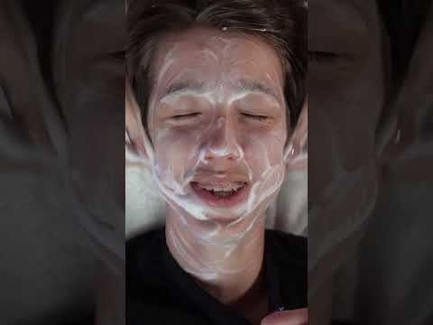 First Facial Experience: Roman's Spa Day #shorts