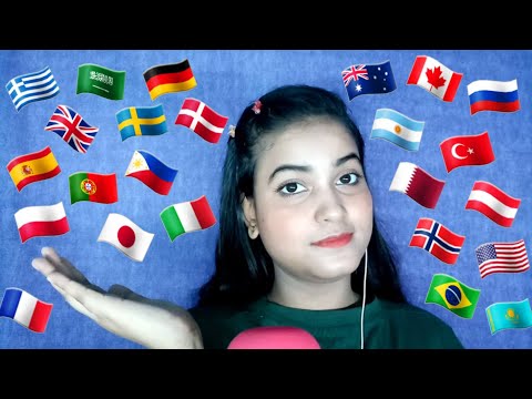 ASMR in 25 Different Languages