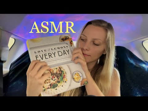 🧠ASMR🧠| cook book // page turning // reading // #asmr